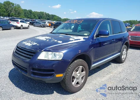 2006 Volkswagen Touareg V6 from USA, damaged, VIN WVGZG77L46D009826